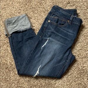 Taylor 1822 denim cuff jeans